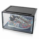 Bituxx 3x BOX NA BUTY ORGANIZER PUDEŁKO CZARNE