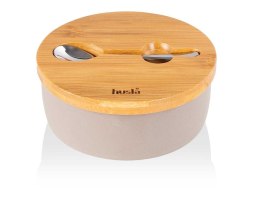 HUSLA CERAMICZNA CUKIERNICA Z ŁYŻECZKĄ HUSLA HYGGE