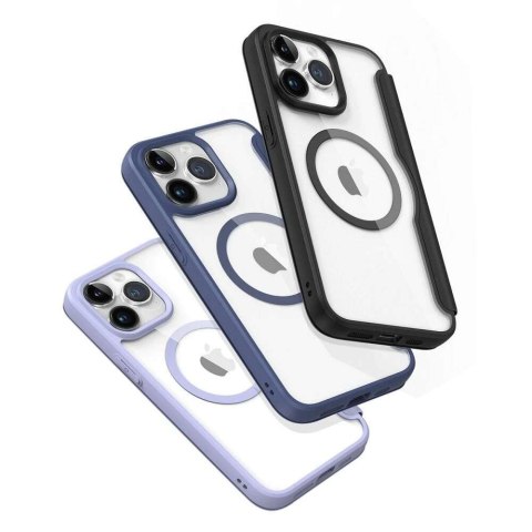 Dux Ducis DUX DUCIS Skin X Pro - futerał z klapką kompatybilny z MagSafe do Apple iPhone 15 Pro Max niebieski Dux Ducis DUX DUCIS Skin X Pro - futerał z klapką kompatybilny z MagSafe do Apple iPhone 15 Pro Max niebieski