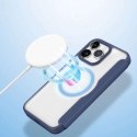 Dux Ducis DUX DUCIS Skin X Pro - futerał z klapką kompatybilny z MagSafe do Apple iPhone 15 Pro Max niebieski