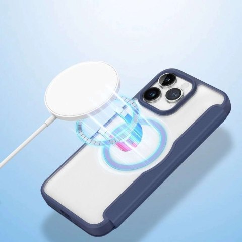 Dux Ducis DUX DUCIS Skin X Pro - futerał z klapką kompatybilny z MagSafe do Apple iPhone 15 Pro Max niebieski Dux Ducis DUX DUCIS Skin X Pro - futerał z klapką kompatybilny z MagSafe do Apple iPhone 15 Pro Max niebieski