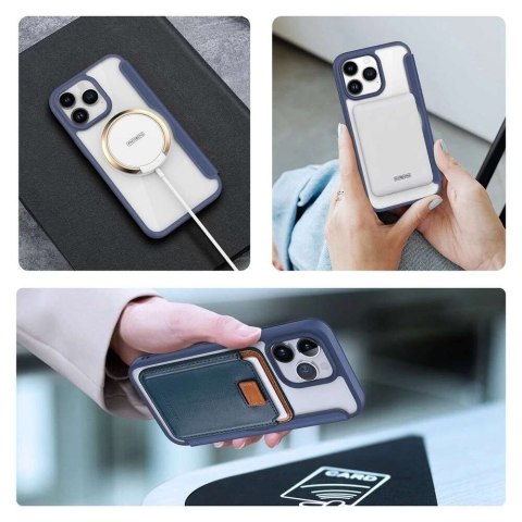 Dux Ducis DUX DUCIS Skin X Pro - futerał z klapką kompatybilny z MagSafe do Apple iPhone 15 Pro Max niebieski Dux Ducis DUX DUCIS Skin X Pro - futerał z klapką kompatybilny z MagSafe do Apple iPhone 15 Pro Max niebieski