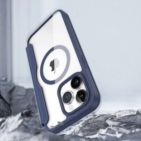 Dux Ducis DUX DUCIS Skin X Pro - futerał z klapką kompatybilny z MagSafe do Apple iPhone 15 Pro Max niebieski Dux Ducis DUX DUCIS Skin X Pro - futerał z klapką kompatybilny z MagSafe do Apple iPhone 15 Pro Max niebieski