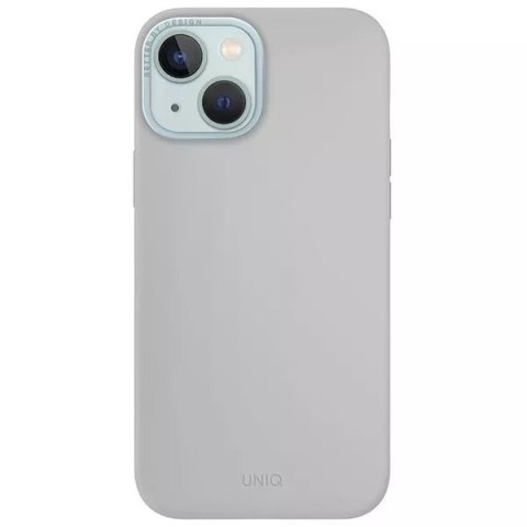 UNIQ Etui UNIQ Lino Hue do iPhone 15 6.1" Magclick Charging jasnoszary/chalk grey