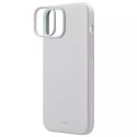 UNIQ Etui UNIQ Lino Hue do iPhone 15 6.1" Magclick Charging jasnoszary/chalk grey