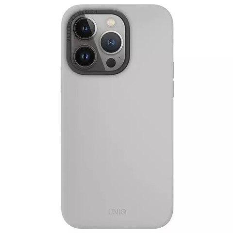 UNIQ Etui UNIQ Lino Hue do iPhone 15 Pro 6.1" Magclick Charging jasnoszary/chalk grey UNIQ Etui UNIQ Lino Hue do iPhone 15 Pro 6.1" Magclick Charging jasnoszary/chalk grey