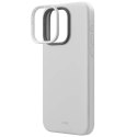 UNIQ Etui UNIQ Lino Hue do iPhone 15 Pro Max 6.7" Magclick Charging jasnoszary/chalk grey