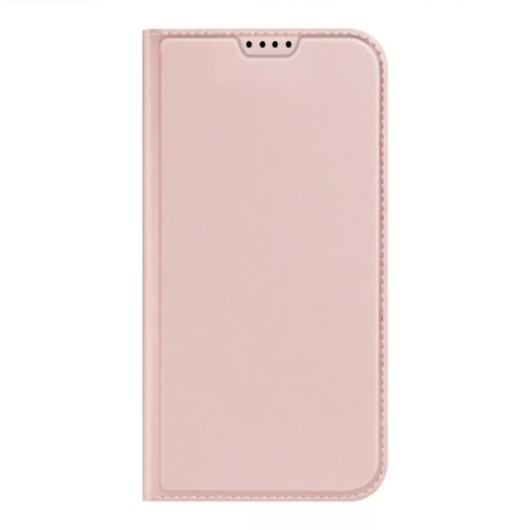 Dux Ducis Etui do iPhone 15 Pro pokrowiec z klapką i portfelem Dux Ducis Skin Pro - różowe Dux Ducis Etui do iPhone 15 Pro pokrowiec z klapką i portfelem Dux Ducis Skin Pro - różowe