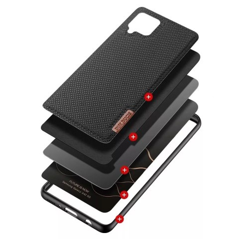 Dux Ducis Dux Ducis Fino etui pokrowiec pokryty nylonowym materiałem Samsung Galaxy A42 5G czarny Dux Ducis Dux Ducis Fino etui pokrowiec pokryty nylonowym materiałem Samsung Galaxy A42 5G czarny