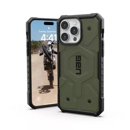 UAG Etui UAG Pathfinder Magsafe - obudowa ochronna do iPhone 15 Pro Max (olive) UAG Etui UAG Pathfinder Magsafe - obudowa ochronna do iPhone 15 Pro Max (olive)