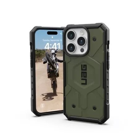 UAG Etui UAG Pathfinder Magsafe - obudowa ochronna do iPhone 15 Pro (olive) UAG Etui UAG Pathfinder Magsafe - obudowa ochronna do iPhone 15 Pro (olive)