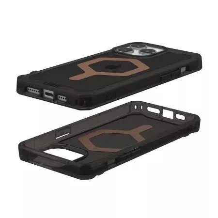 UAG Etui UAG Plyo Magsafe - obudowa ochronna do iPhone 15 Pro Max kompatybilna z MagSafe (black-bronze) UAG Etui UAG Plyo Magsafe - obudowa ochronna do iPhone 15 Pro Max kompatybilna z MagSafe (black-bronze)