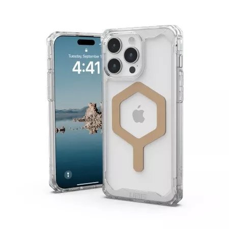 UAG Etui UAG Plyo Magsafe - obudowa ochronna do iPhone 15 Pro Max kompatybilna z MagSafe (ice-gold) UAG Etui UAG Plyo Magsafe - obudowa ochronna do iPhone 15 Pro Max kompatybilna z MagSafe (ice-gold)