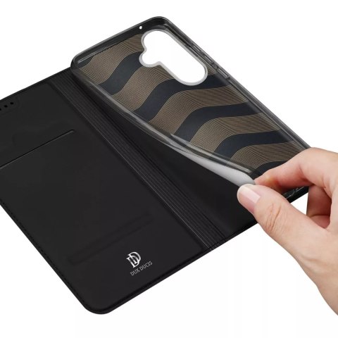 Dux Ducis Etui portfel z podstawką do Samsung Galaxy S23 FE Dux Ducis Skin Pro - czarne Dux Ducis Etui portfel z podstawką do Samsung Galaxy S23 FE Dux Ducis Skin Pro - czarne