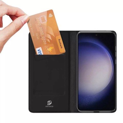 Dux Ducis Etui portfel z podstawką do Samsung Galaxy S23 FE Dux Ducis Skin Pro - czarne Dux Ducis Etui portfel z podstawką do Samsung Galaxy S23 FE Dux Ducis Skin Pro - czarne