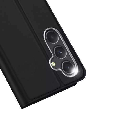 Dux Ducis Etui portfel z podstawką do Samsung Galaxy S23 FE Dux Ducis Skin Pro - czarne Dux Ducis Etui portfel z podstawką do Samsung Galaxy S23 FE Dux Ducis Skin Pro - czarne
