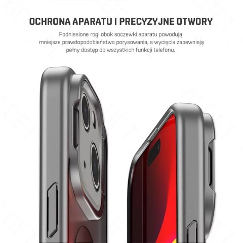Rock Etui ROCK Guard MagSafe Stand Etui do iPhone 15 Plus Rock Etui ROCK Guard MagSafe Stand Etui do iPhone 15 Plus
