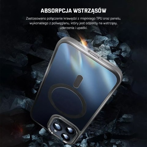 Rock Etui ROCK Shield MagSafe Etui Case do iPhone 15 Pro Rock Etui ROCK Shield MagSafe Etui Case do iPhone 15 Pro