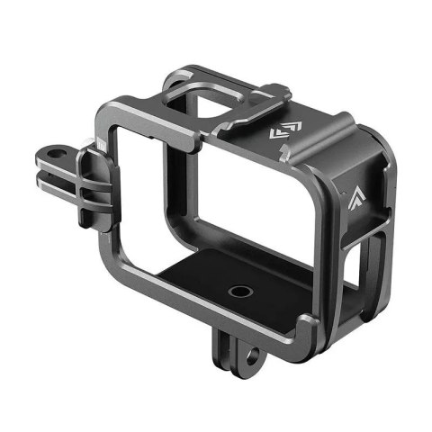 Telesin Alumuniowa obudowa zabezpieczająca Telesin do GoPro Hero 11 / 10 / 9 z uchwytem pionowym Telesin Alumuniowa obudowa zabezpieczająca Telesin do GoPro Hero 11 / 10 / 9 z uchwytem pionowym