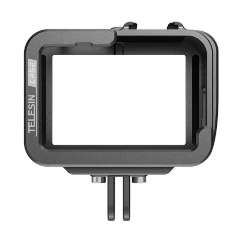 Telesin Alumuniowa obudowa zabezpieczająca Telesin do GoPro Hero 11 / 10 / 9 z uchwytem pionowym Telesin Alumuniowa obudowa zabezpieczająca Telesin do GoPro Hero 11 / 10 / 9 z uchwytem pionowym