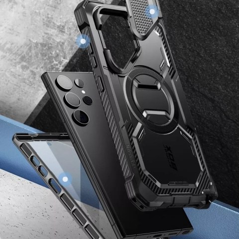 SUPCASE Etui Supcase IBLSN Armorbox Mag Magsafe do Samsung Galaxy S24 Ultra Black SUPCASE Etui Supcase IBLSN Armorbox Mag Magsafe do Samsung Galaxy S24 Ultra Black