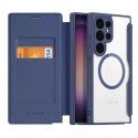 Dux Ducis Etui Dux Ducis Skin X Pro do Samsung S24 Ultra z magnetycznym ringiem i klapką - niebieskie