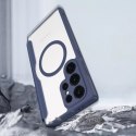 Dux Ducis Etui Dux Ducis Skin X Pro do Samsung S24 Ultra z magnetycznym ringiem i klapką - niebieskie