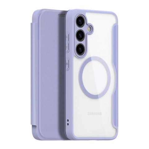 Dux Ducis Etui Dux Ducis Skin X Pro do Samsung S24+ z magnetycznym ringiem i klapką - fioletowe Dux Ducis Etui Dux Ducis Skin X Pro do Samsung S24+ z magnetycznym ringiem i klapką - fioletowe