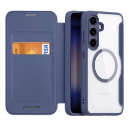 Dux Ducis Etui Dux Ducis Skin X Pro do Samsung S24 z magnetycznym ringiem i klapką - niebieskie