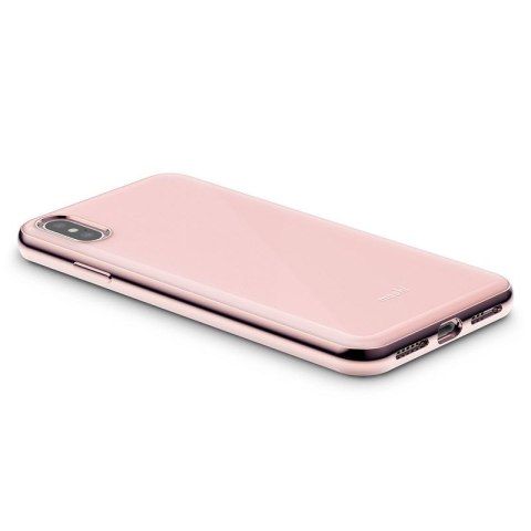 Moshi iGlaze - Etui iPhone Xs Max (Taupe Pink) Moshi iGlaze - Etui iPhone Xs Max (Taupe Pink)