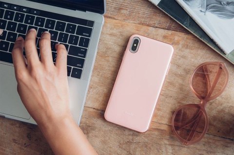 Moshi iGlaze - Etui iPhone Xs Max (Taupe Pink) Moshi iGlaze - Etui iPhone Xs Max (Taupe Pink)