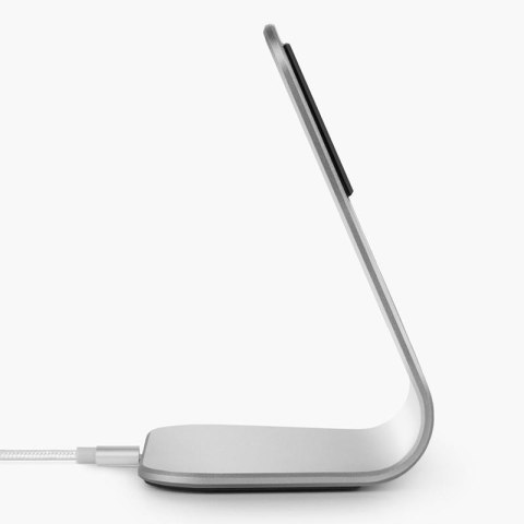 XVIDA (POWER 2) Wireless Charging Desk Stand - Ładowarka indukcyjna Qi 7.5W na biurko, aluminium (srebrny) XVIDA (POWER 2) Wireless Charging Desk Stand - Ładowarka indukcyjna Qi 7.5W na biurko, aluminium (srebrny)
