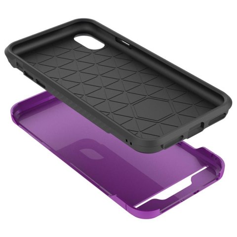 Zizo Star Diamond Hybrid Cover - Etui iPhone X (Purple/Black) Zizo Star Diamond Hybrid Cover - Etui iPhone X (Purple/Black)
