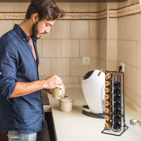 VILDE STOJAK ORGANIZER NA KAPSUŁKI NESPRESSO DO KAWY 32szt. 229127 VILDE STOJAK ORGANIZER NA KAPSUŁKI NESPRESSO DO KAWY 32szt. 229127
