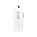 Budi - Ładowarka samochodowa USB, 18W, QC3.0 (Biały)