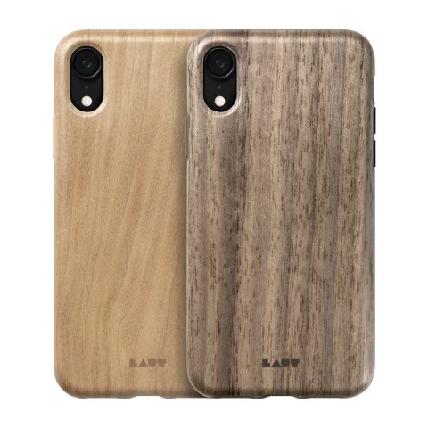 Laut PINNACLE - Etui iPhone XR z prawdziwego drewna (Cherry Wood) Laut PINNACLE - Etui iPhone XR z prawdziwego drewna (Cherry Wood)