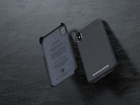 Nordic Elements Original Idun - Materiałowe etui iPhone Xs Max (Mid Grey) Nordic Elements Original Idun - Materiałowe etui iPhone Xs Max (Mid Grey)