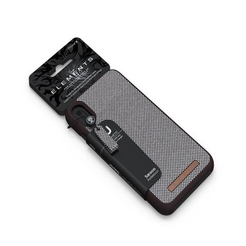 Nordic Elements Saeson Idun - Materiałowe etui iPhone Xs Max (Dark Brown) Nordic Elements Saeson Idun - Materiałowe etui iPhone Xs Max (Dark Brown)
