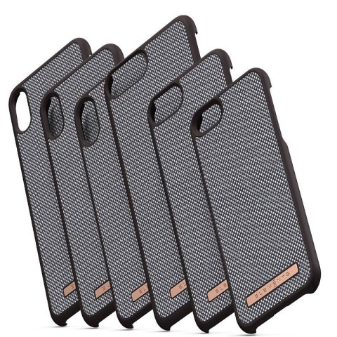 Nordic Elements Saeson Idun - Materiałowe etui iPhone Xs Max (Dark Brown) Nordic Elements Saeson Idun - Materiałowe etui iPhone Xs Max (Dark Brown)