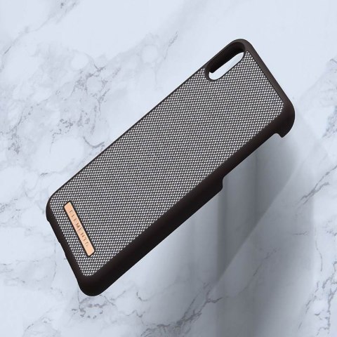 Nordic Elements Saeson Idun - Materiałowe etui iPhone Xs Max (Dark Brown) Nordic Elements Saeson Idun - Materiałowe etui iPhone Xs Max (Dark Brown)