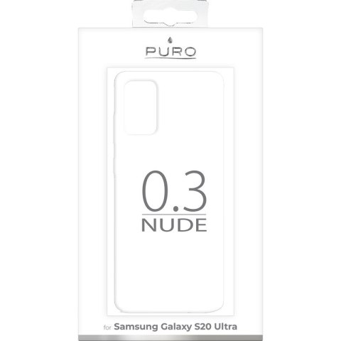 PURO 0.3 Nude - Etui Samsung Galaxy S20 Ultra (przezroczysty) PURO 0.3 Nude - Etui Samsung Galaxy S20 Ultra (przezroczysty)