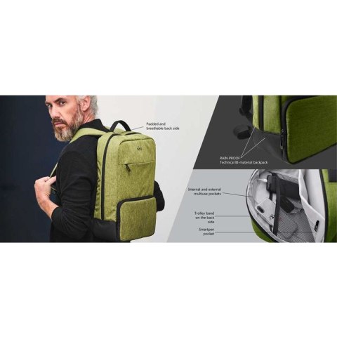 PURO ByMe - Plecak na laptopa 15.6" (limonka) PURO ByMe - Plecak na laptopa 15.6" (limonka)