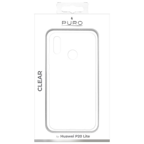PURO Clear Cover - Etui Huawei P20 Lite (2018) 5.8" (przezroczysty) PURO Clear Cover - Etui Huawei P20 Lite (2018) 5.8" (przezroczysty)