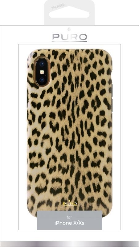 PURO Glam Leopard Cover - Etui iPhone Xs / X (Leo 1) PURO Glam Leopard Cover - Etui iPhone Xs / X (Leo 1)