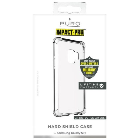 PURO Impact Pro Hard Shield - Etui Samsung Galaxy S9+ (czarny) PURO Impact Pro Hard Shield - Etui Samsung Galaxy S9+ (czarny)
