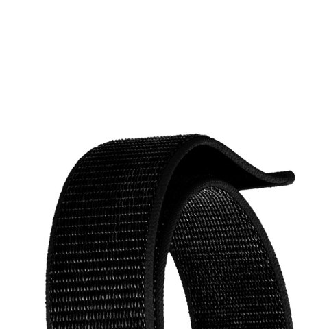 Crong Nylon Reflex - Pasek sportowy do Apple Watch 38/40/41/42 mm (czarny) Crong Nylon Reflex - Pasek sportowy do Apple Watch 38/40/41/42 mm (czarny)