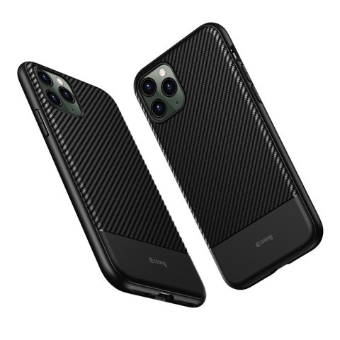 Crong Prestige Carbon Cover - Etui iPhone 11 Pro (czarny) Crong Prestige Carbon Cover - Etui iPhone 11 Pro (czarny)