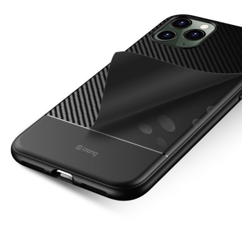 Crong Prestige Carbon Cover - Etui iPhone 11 Pro (czarny) Crong Prestige Carbon Cover - Etui iPhone 11 Pro (czarny)