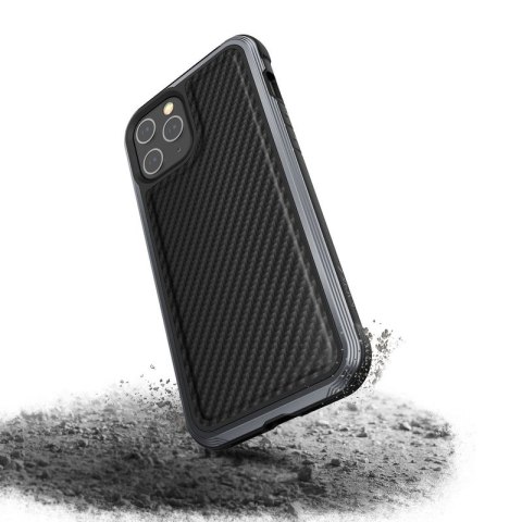 X-Doria Raptic Lux - Etui aluminiowe iPhone 12 Pro Max (Drop test 3m) (Black Carbon Fiber) X-Doria Raptic Lux - Etui aluminiowe iPhone 12 Pro Max (Drop test 3m) (Black Carbon Fiber)