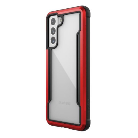 X-Doria Raptic Shield - Etui aluminiowe Samsung Galaxy S21 (Antimicrobial protection) (Red) X-Doria Raptic Shield - Etui aluminiowe Samsung Galaxy S21 (Antimicrobial protection) (Red)